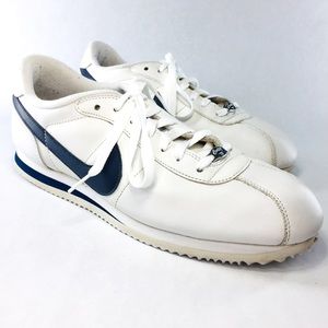 Nike Cortez ‘72 White and Navy Blue